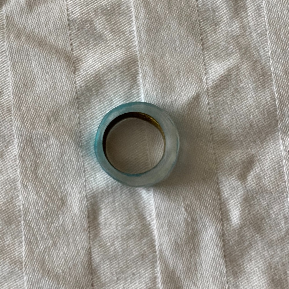 Alexis Bittar Handcarved Lucite Ring